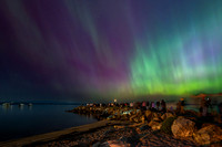 Aurora Borealis. Edmonds, WA. May 10, 2024.