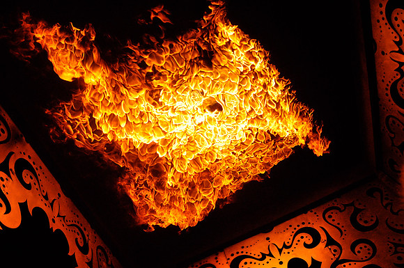 Holding Flame