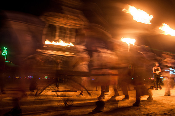 Procession of the Ceremonial Flame